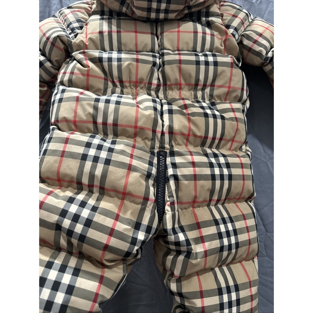 Burberry Kids Puffer Coat Snowsuit Jumpsuit 12 Month - Picture 14 of 16